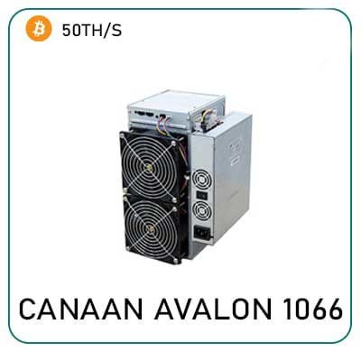 Minero Canaan Avalon 1066 50Th/s en venta