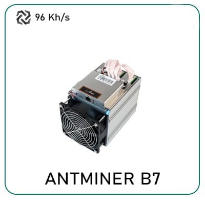Алгоритм тензорности Bitmain Antminer B7 (96Kh)