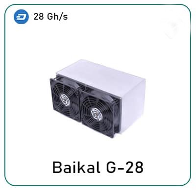Minerador de algoritmo múltiplo Baikal BK-G28