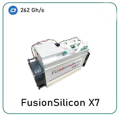 Майнер FusionSilicon X7 262GH X11